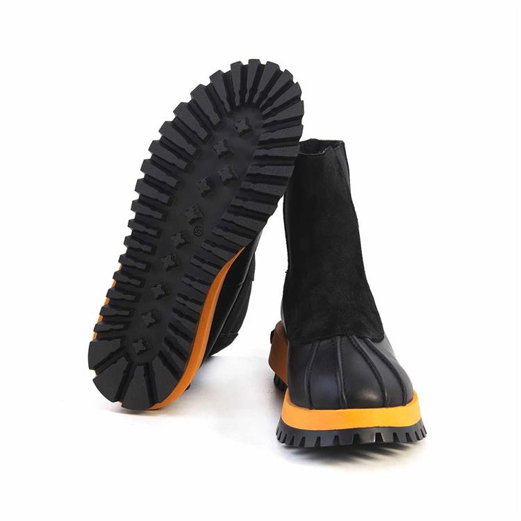 Rouge Kadın Strech Termo Taban Siyah Spor & Sneaker Ayakkabı