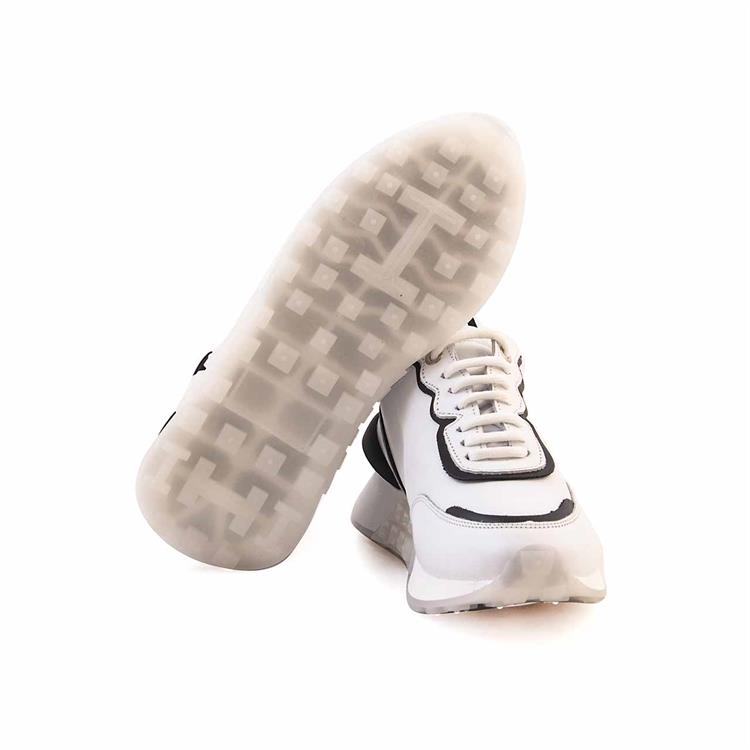 Rouge Kadın Hakiki Deri Termo Taban Beyaz Spor & Sneaker Ayakkabı