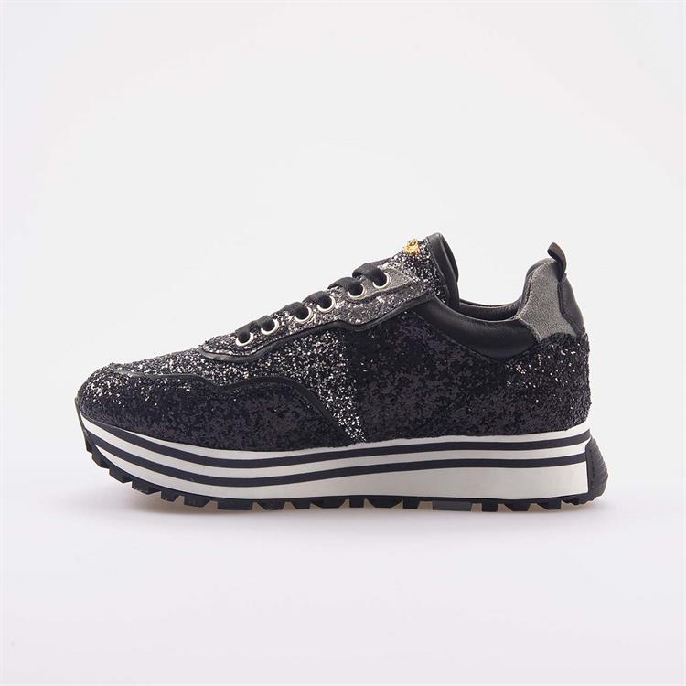 Rouge Kadın Tekstil Poli Taban Siyah Spor & Sneaker Ayakkabı