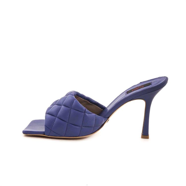 Rouge Kadın Rugan Deri Neolit Taban Mor Terlik Terlik