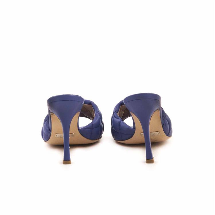 Rouge Kadın Rugan Deri Neolit Taban Mor Terlik Terlik