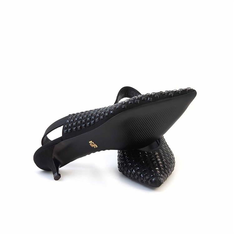 Rouge Kadın Hakiki Deri Microlight Taban Siyah Topuklu Ayakkabı