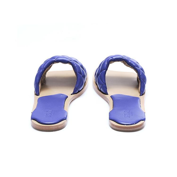 Rouge Kadın Rugan Deri Neolit Taban Mor Terlik Terlik