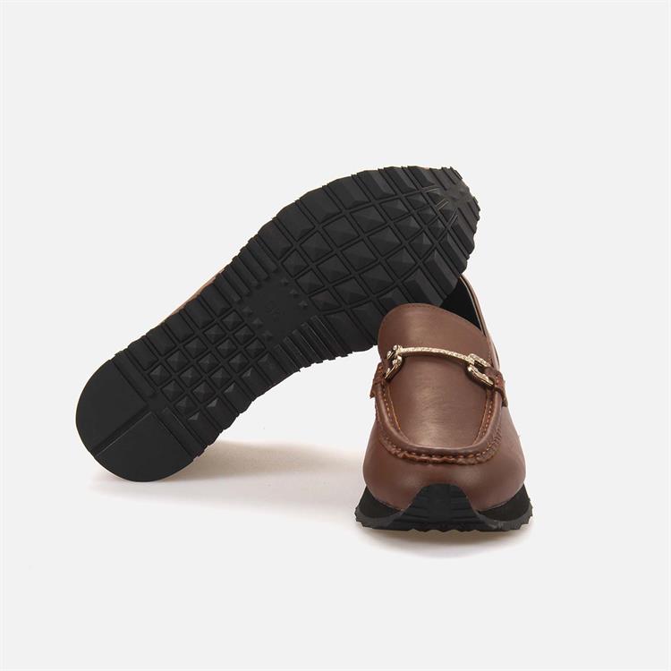 Tanca Kadın Hakiki Deri Pudra Günlük Ayakkabı