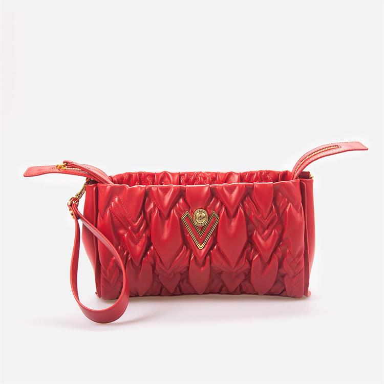 Valentino Orlandi Kadın Hakiki Deri Kırmızı Omuz Çantası 