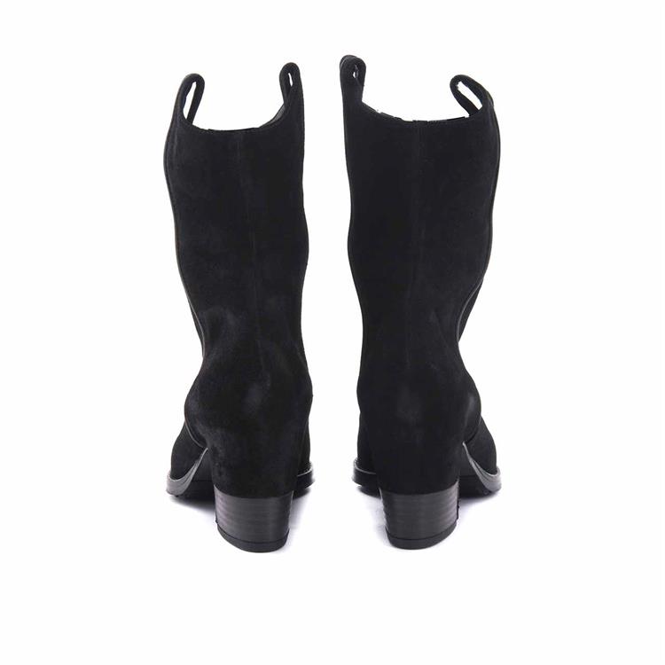 Vic Matie Kadın Siyah Süet Günlük Ayakkabı