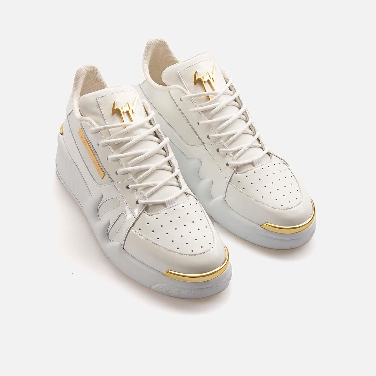 Giuseppe Zanotti Erkek Beyaz Spor & Sneaker Ayakkabı
