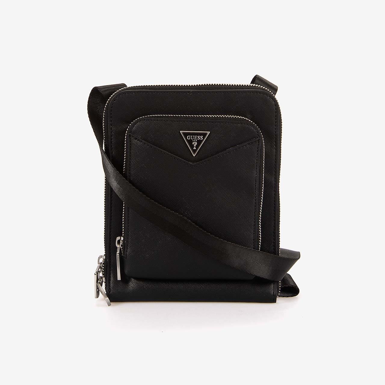 Guess Erkek Siyah Çapraz Çanta HMSISAP5109