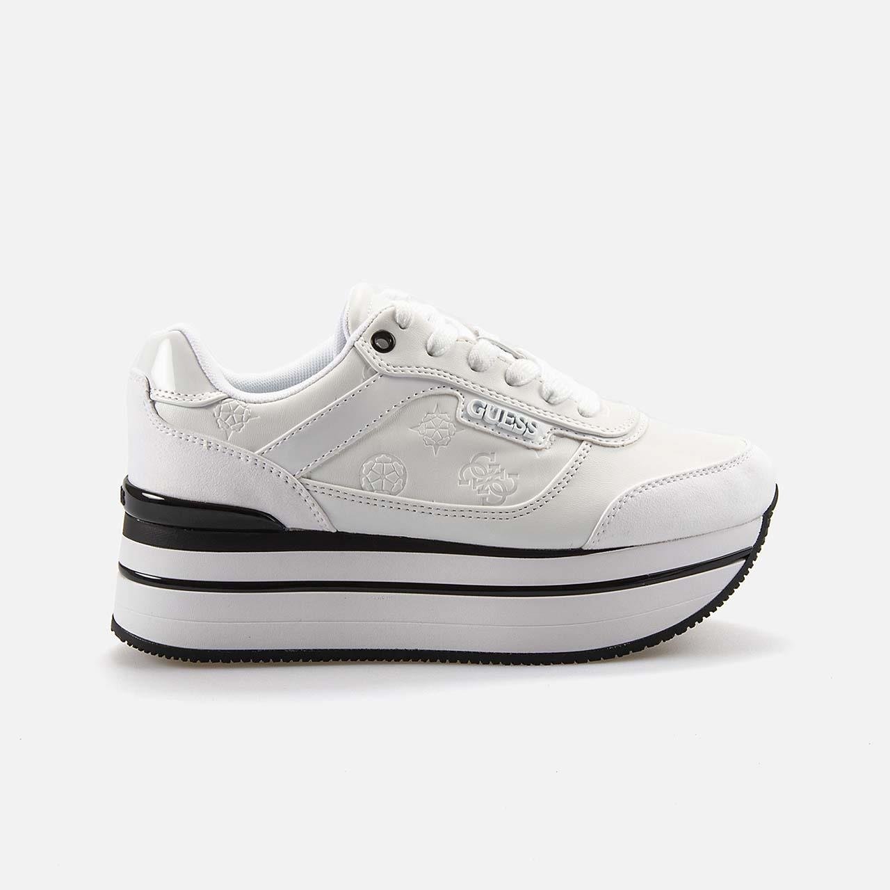 Guess Kadın Vegan Beyaz Spor & Sneaker Ayakkabı