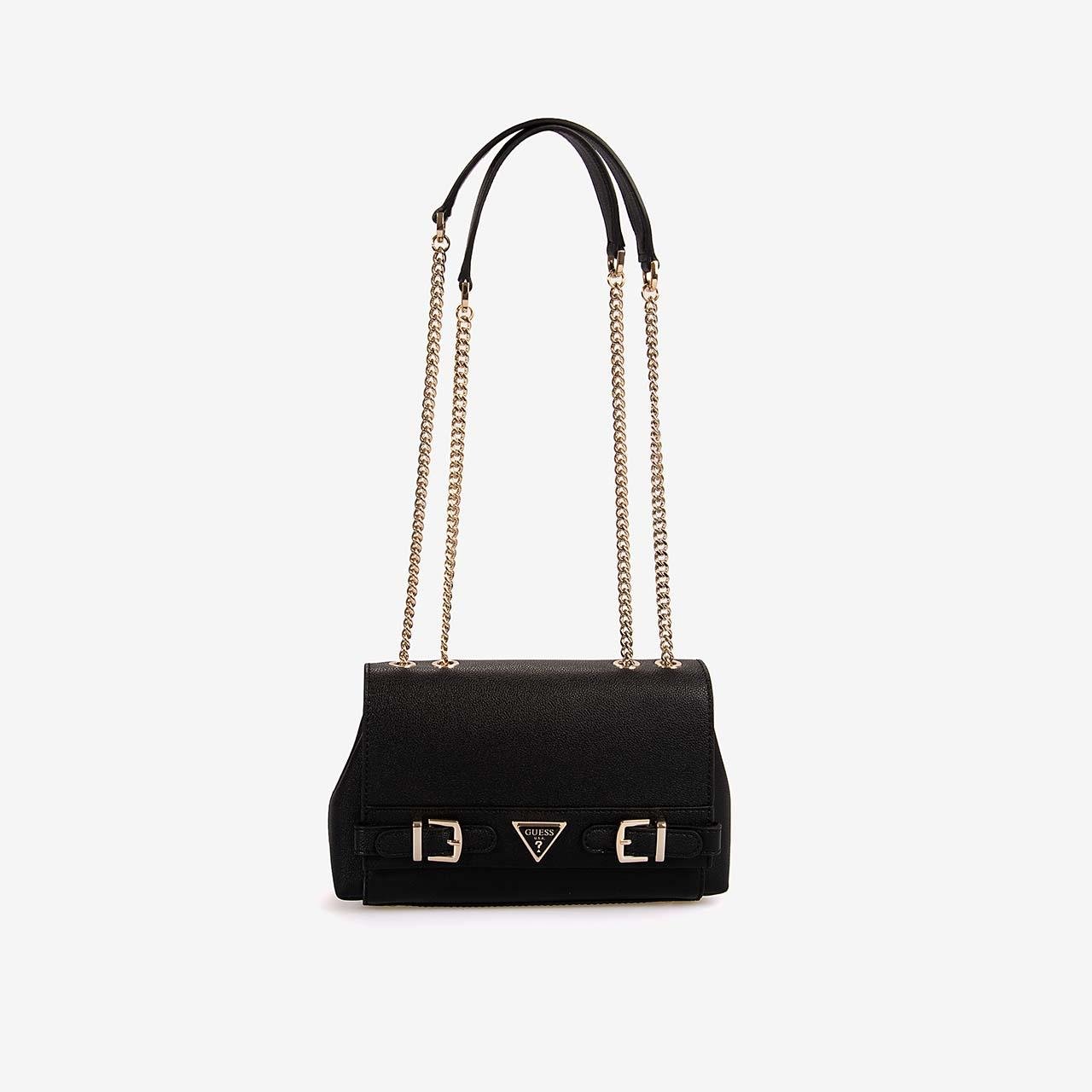 Omuz ÇantasıGuessGuess Kadın Vegan Siyah Omuz Çantası 