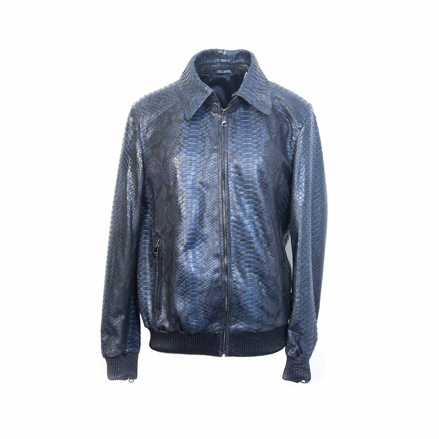 Mocassini Men's Leather Coat 1263P