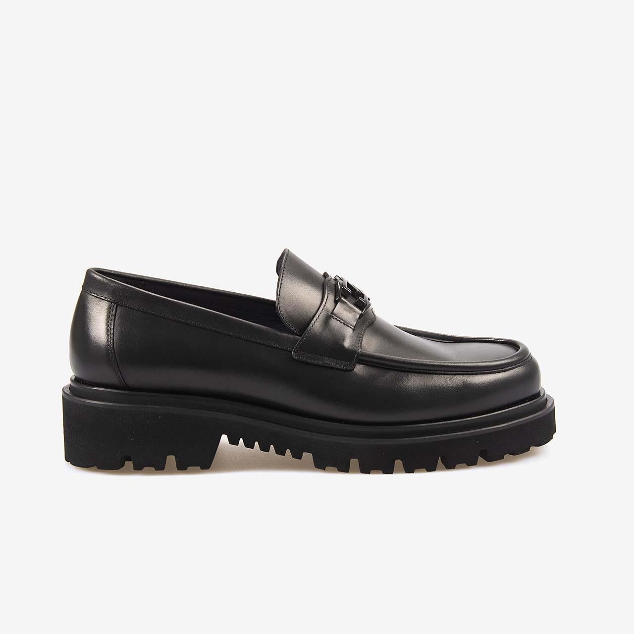 GünlükMocassini GoldMocassini Gold  Hakiki Deri Erkek Günlük Ayakkabı 7554