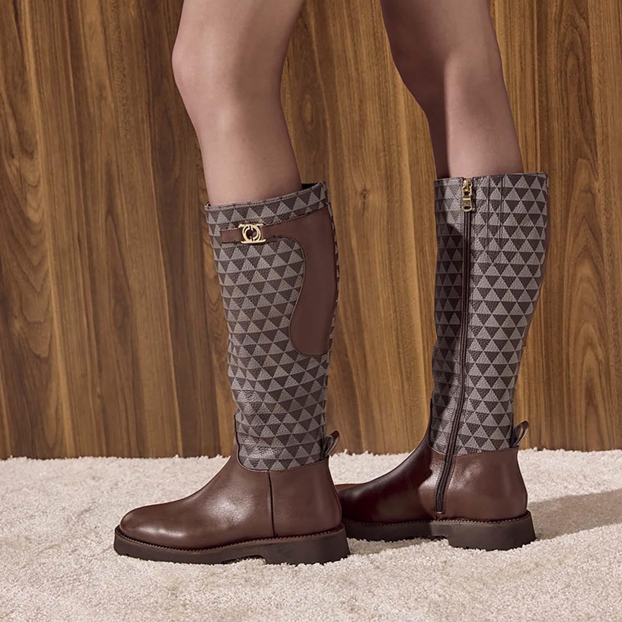 Günlük ÇizmeMocassiniMocassini  Hakiki Deri Kadın Çizme 5780-69