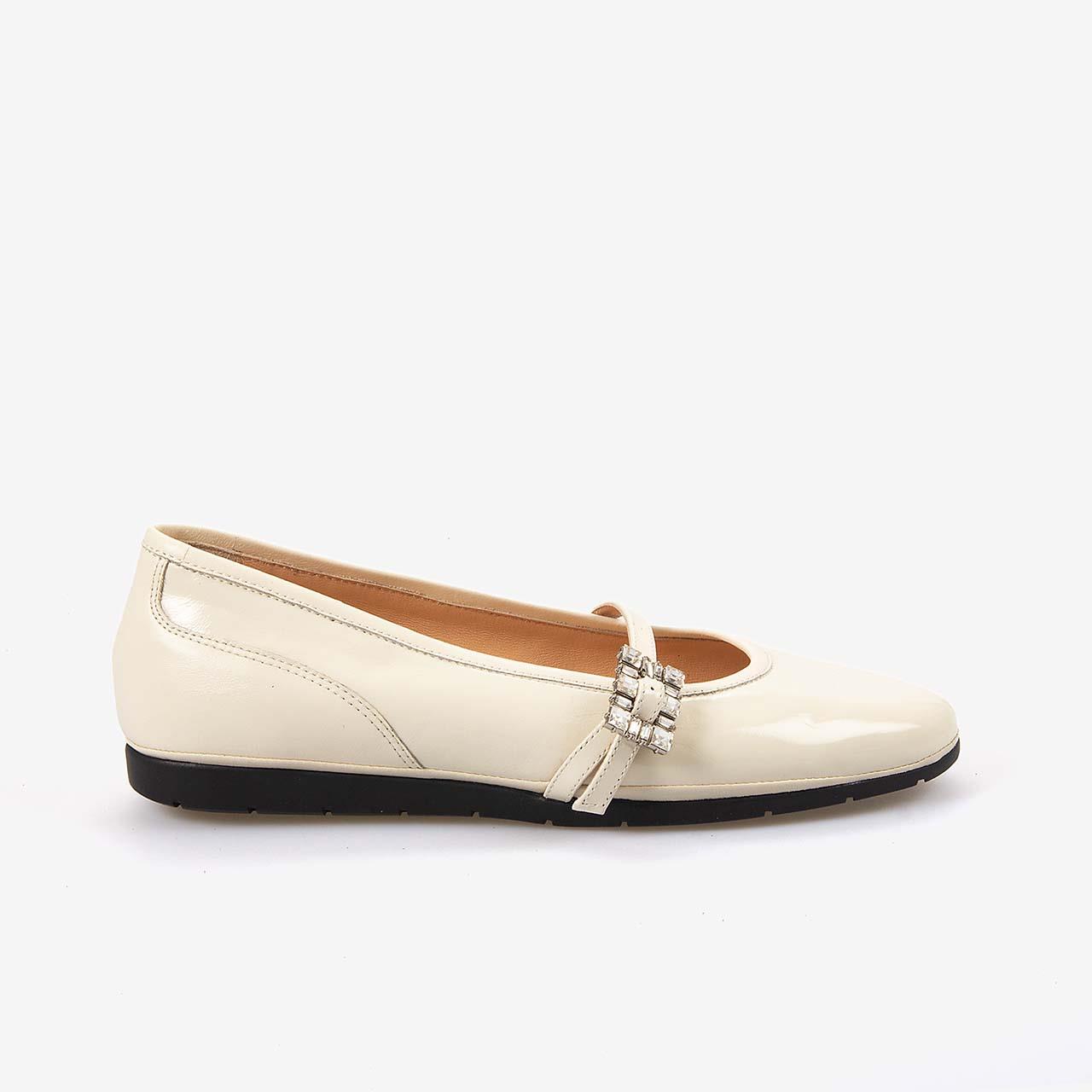 BabetMocassiniMocassini Hakiki Deri Rugan Kadın Babet T02