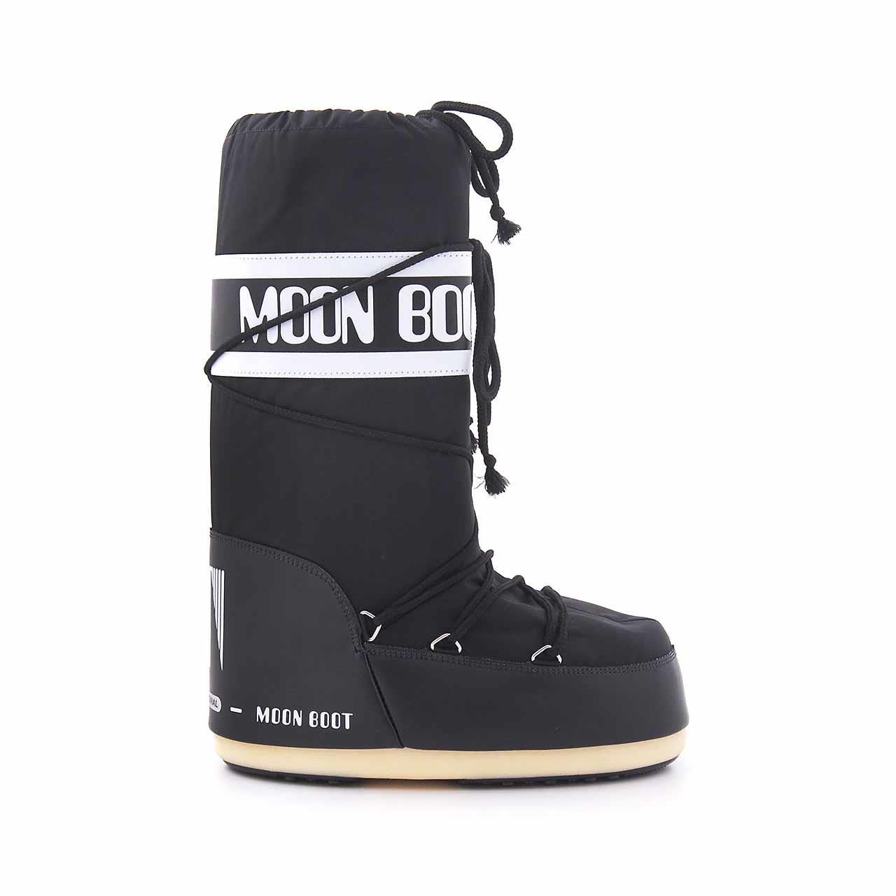 Kar BotuMoonbootMoonboot  Bağcıklı Kadın Kar Botu NYLON