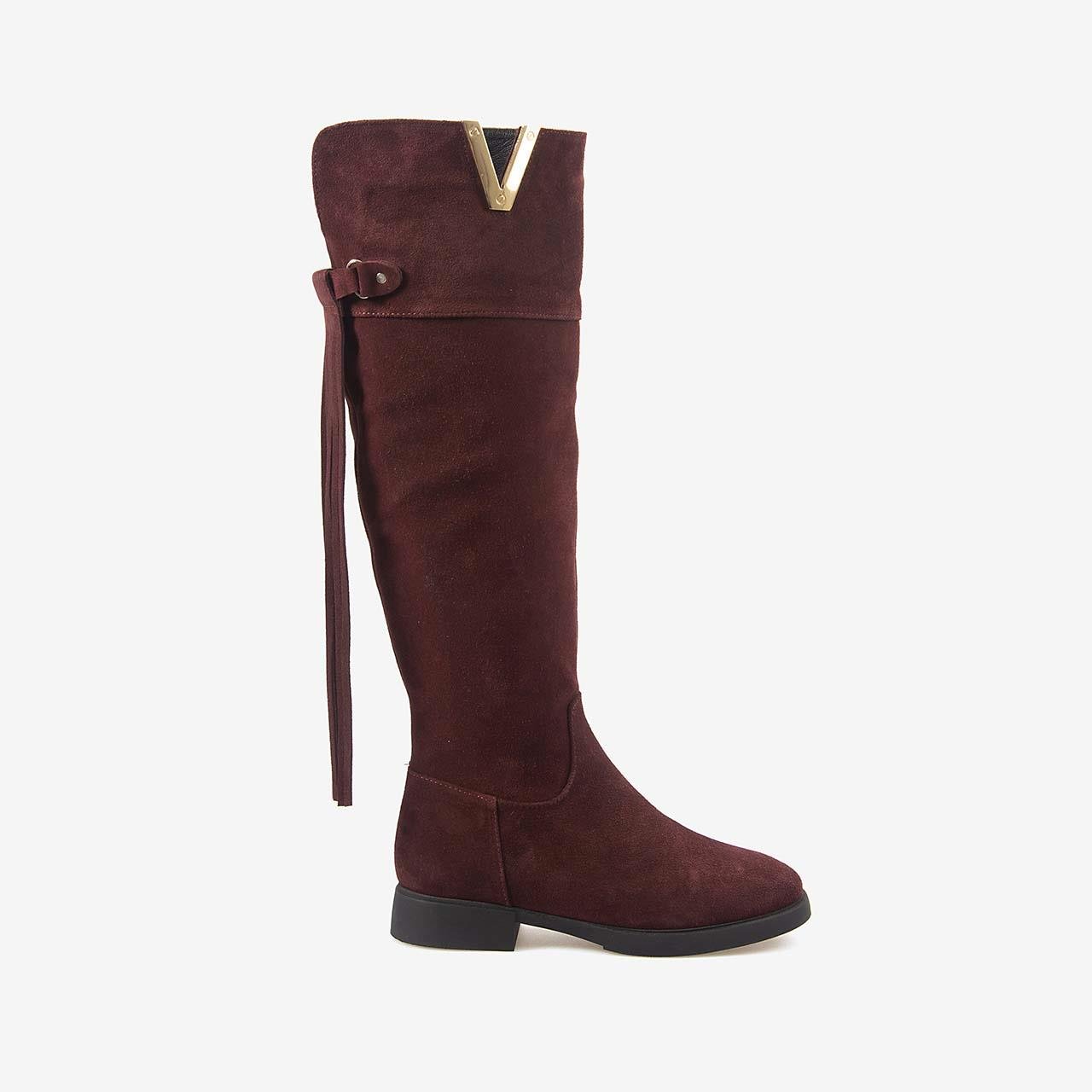 Günlük ÇizmeRougeRouge Kadın  Süet Çizme 722