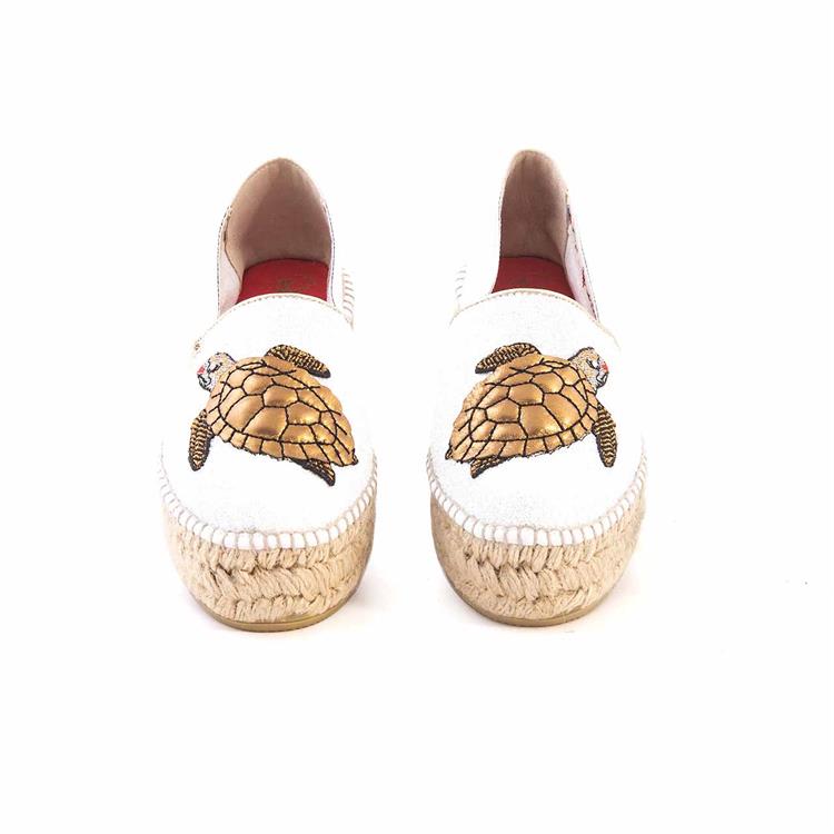 Espadrilles  Dolgu Topuklu Kadın Günlük Ayakkabı DART GLITTER