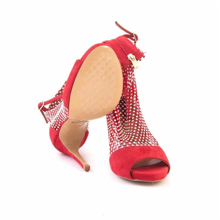 Rouge Deri Uzun Topuklu Kadın Gece & Abiye Ayakkabı 2880