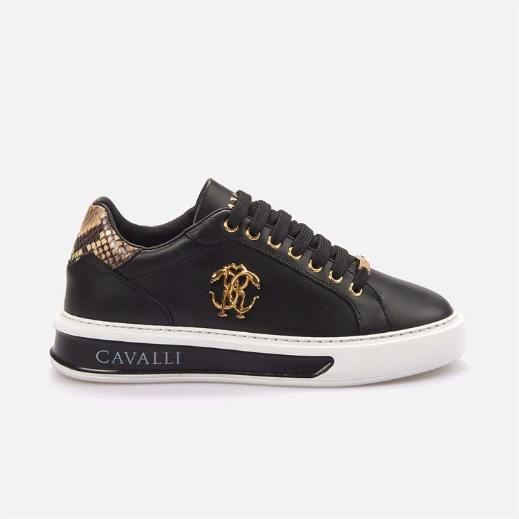 イタリア製 roberto cavalli 黒 レース 40 イタリア製 roberto cavalli