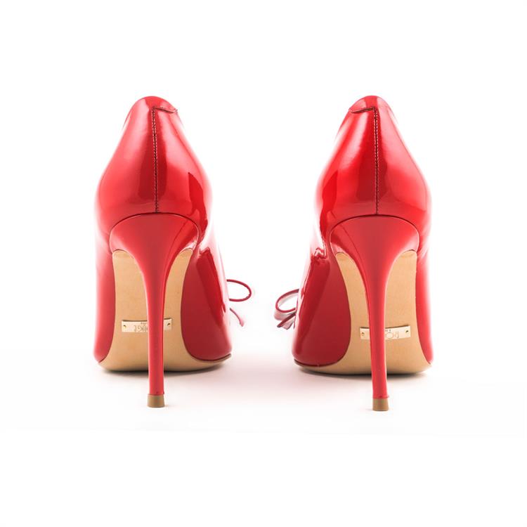 Rouge Deri Stiletto Kadın Topuklu Ayakkabı 2536-97