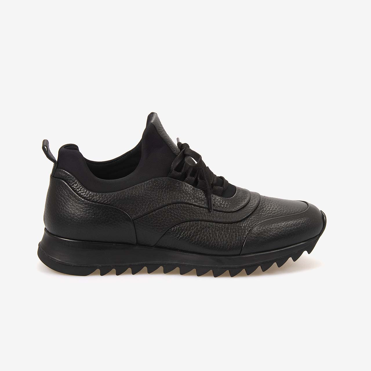 Mocassini Kauçuk Taban Hakiki Deri Erkek Siyah Floter Sneaker & Spor Ayakkabı 502x