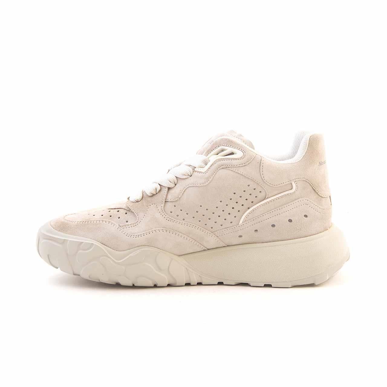 Alexander Mcqueen Erkek Hakiki Deri Bej Spor & Sneaker Ayakkabı