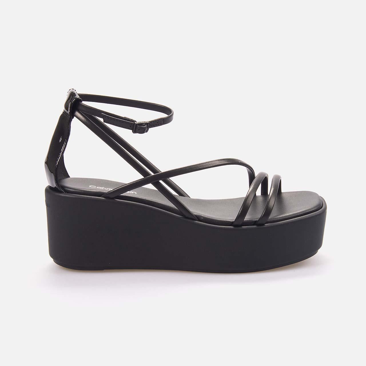 Calvin Klein Kadın Siyah Sandalet 