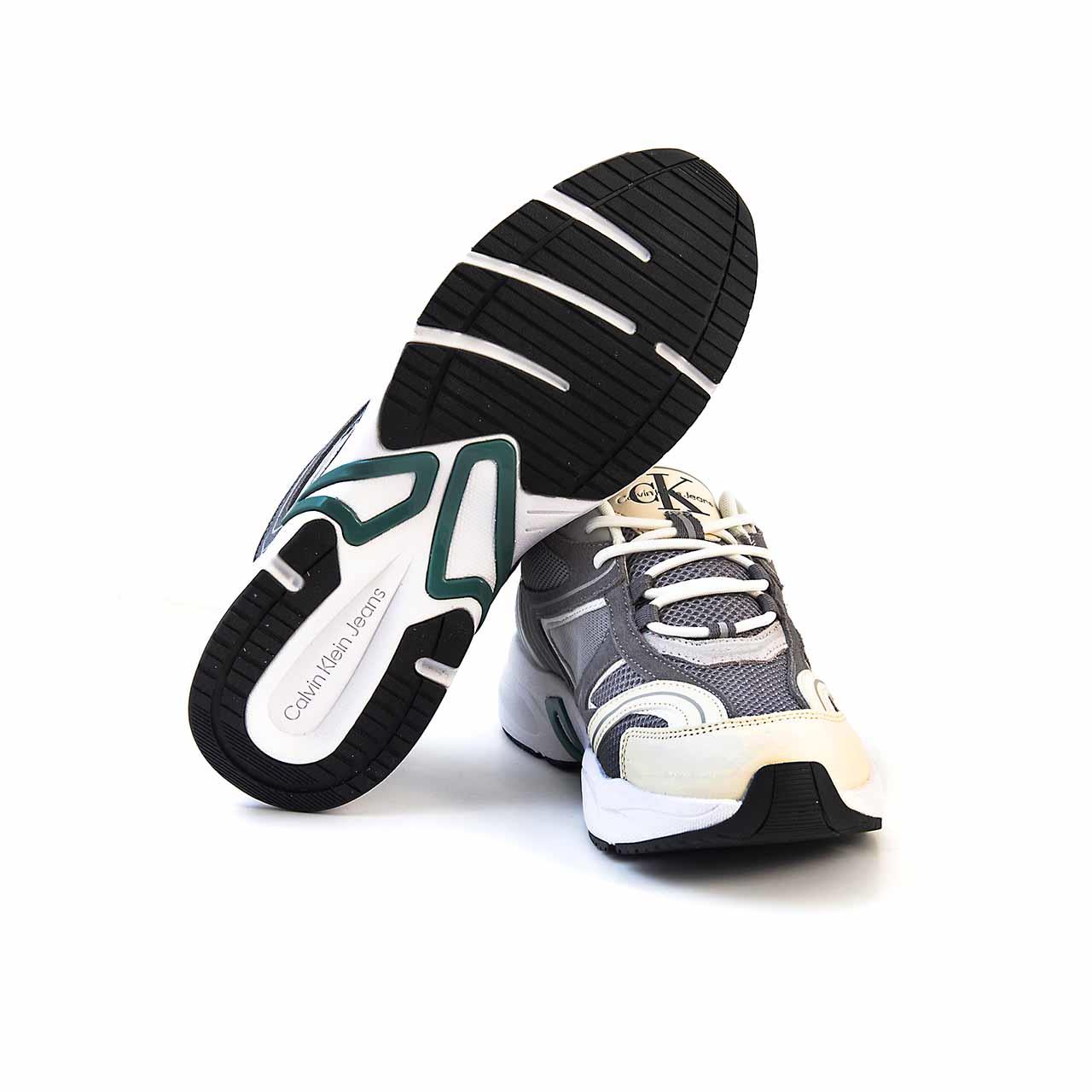 Calvin Klein Erkek Gri Spor & Sneaker Ayakkabı