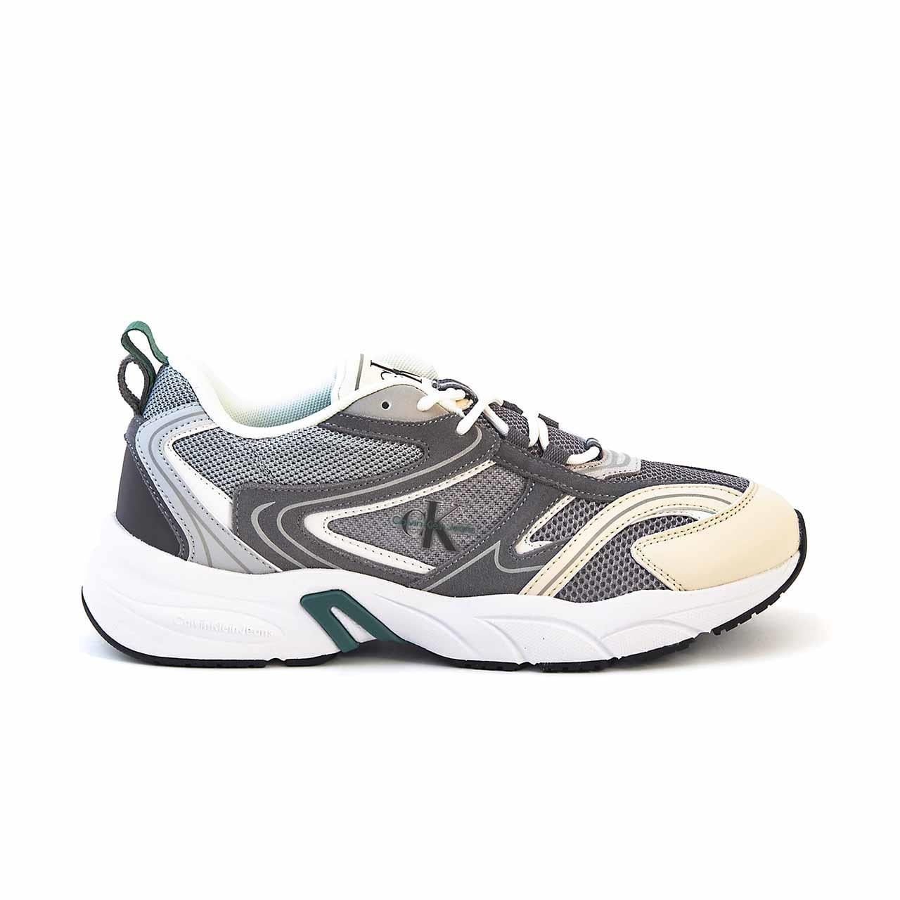 Calvin Klein Erkek Gri Spor & Sneaker Ayakkabı