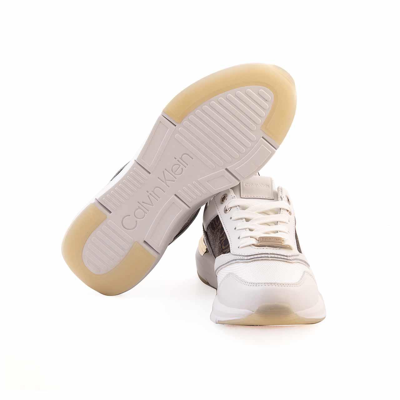 Calvin Klein Kadın Beyaz Spor & Sneaker Ayakkabı