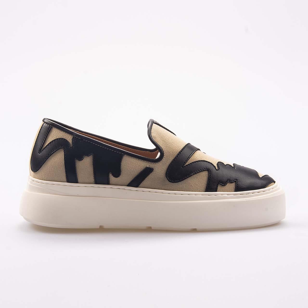 Giuseppe Zanotti Erkek Krem Spor & Sneaker Ayakkabı