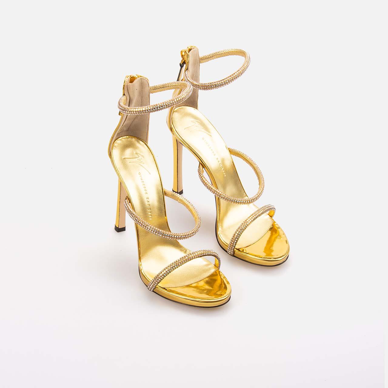 Giuseppe Zanotti Kadın Altın Sarısı Gece & Abiye Ayakkabı