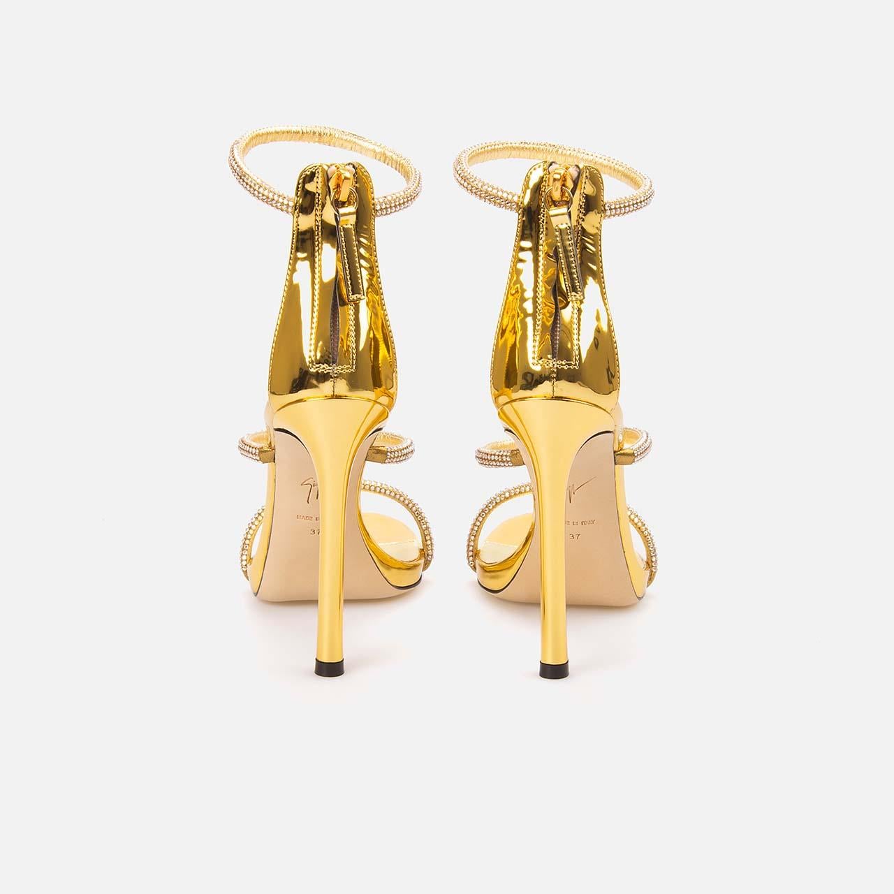 Giuseppe Zanotti Kadın Altın Sarısı Gece & Abiye Ayakkabı