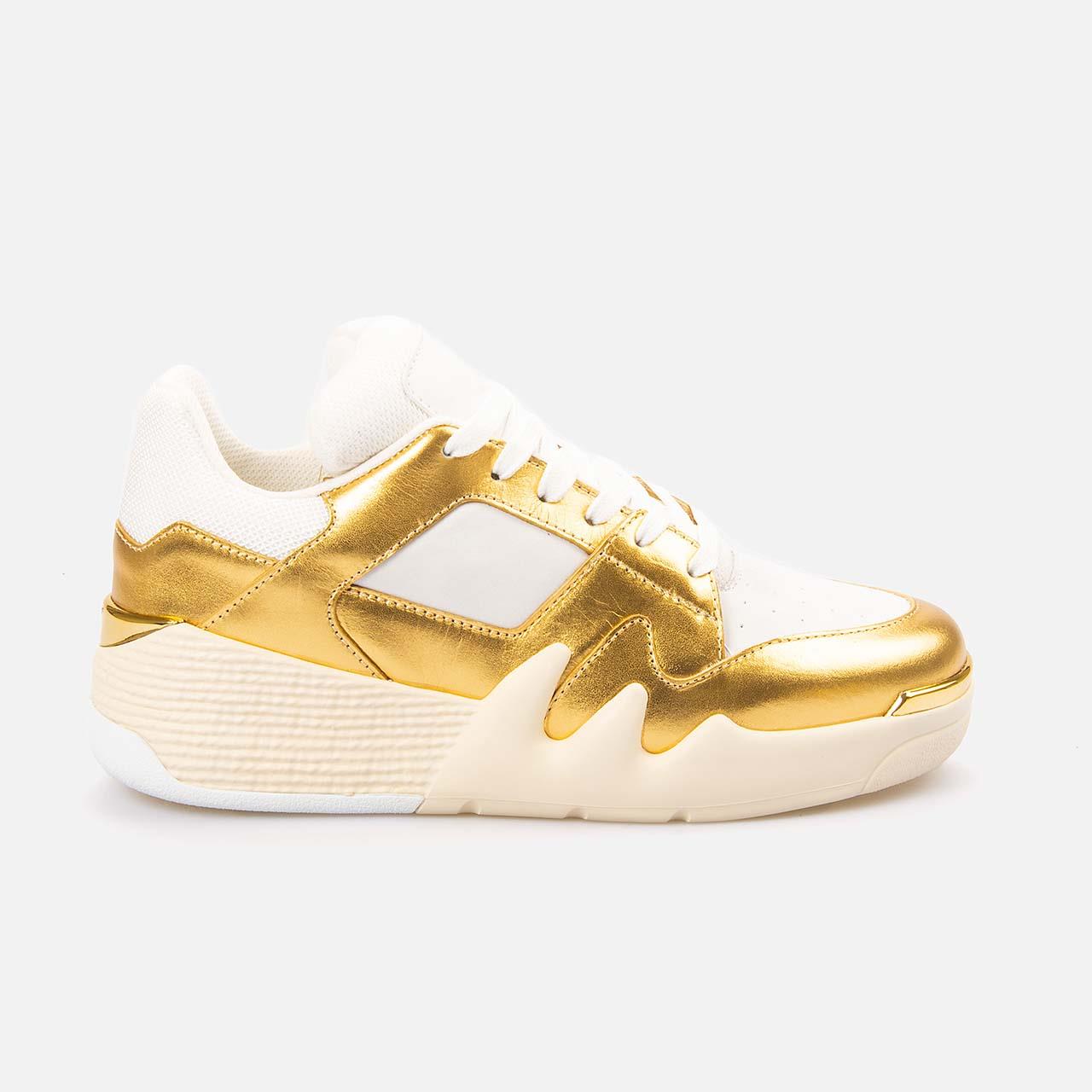 Giuseppe Zanotti Kadın Platin Spor & Sneaker Ayakkabı