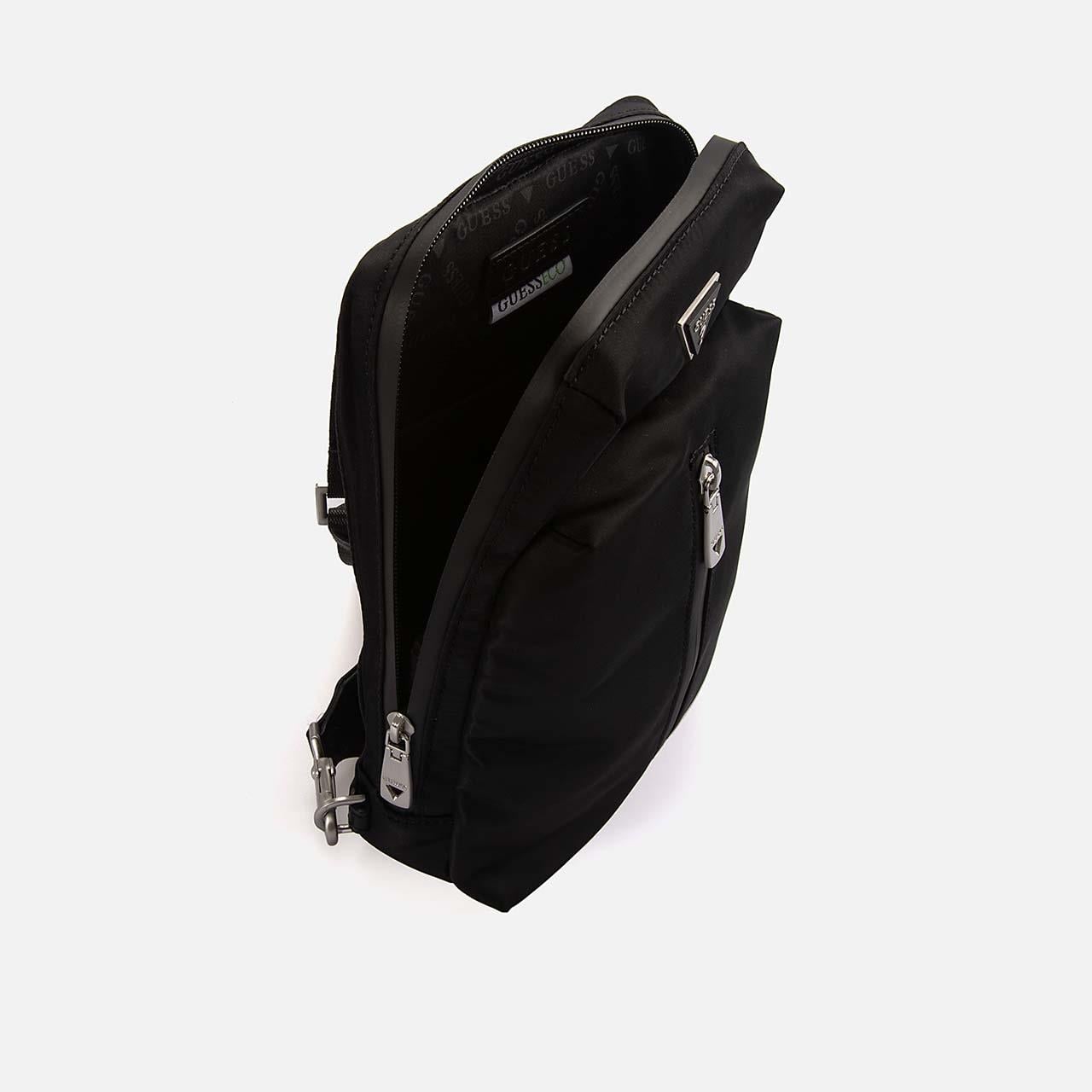 Guess Erkek Vegan Siyah Çapraz & Postacı Çanta