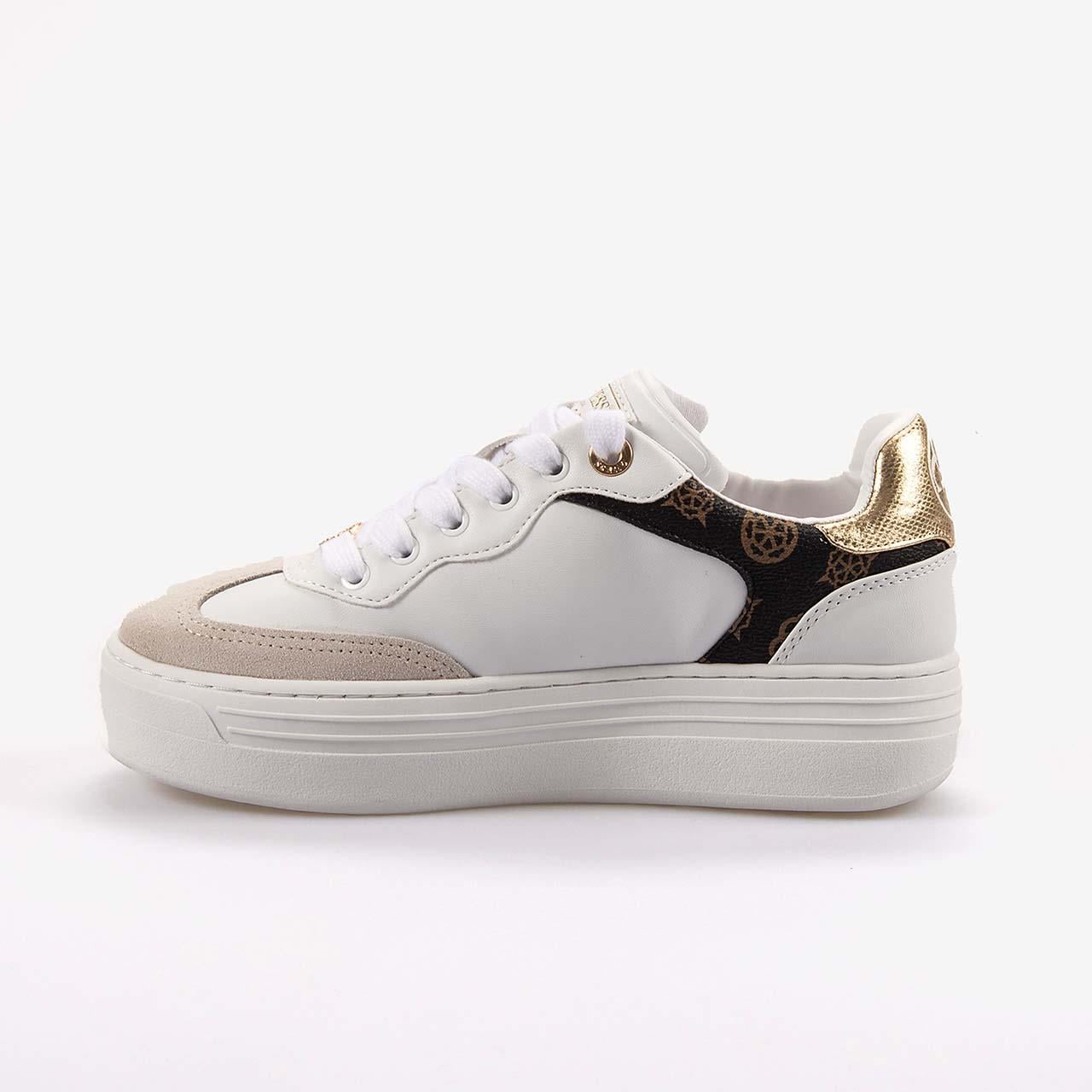 Guess Kadın Beyaz Spor & Sneaker Ayakkabı FLPSWOELE12