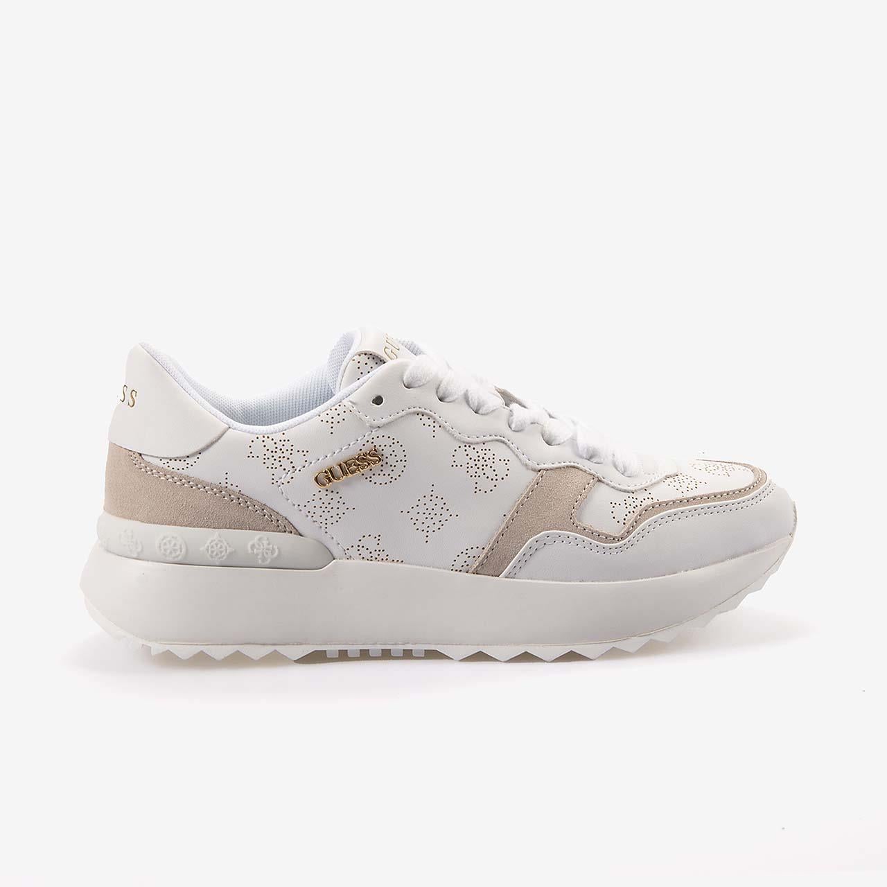 Guess Kadın Beyaz Spor & Sneaker Ayakkabı FLPVI3LEL12