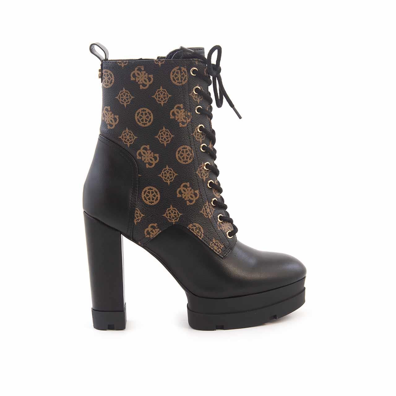 Guess Kadın Vegan Kauçuk Taban Kahverengi Günlük Ayakkabı