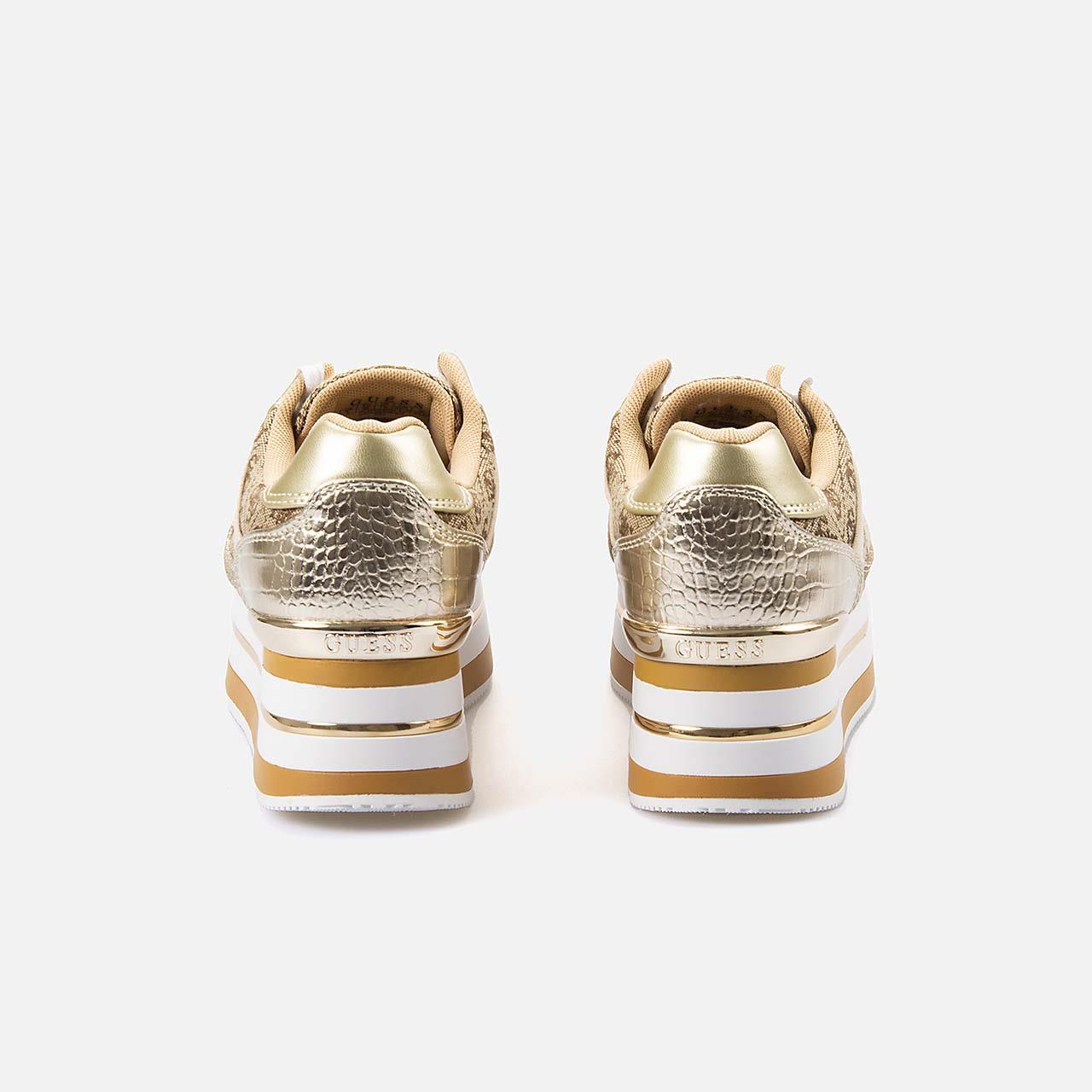 Guess Kadın Vegan Bej-Kahverengi Spor & Sneaker Ayakkabı