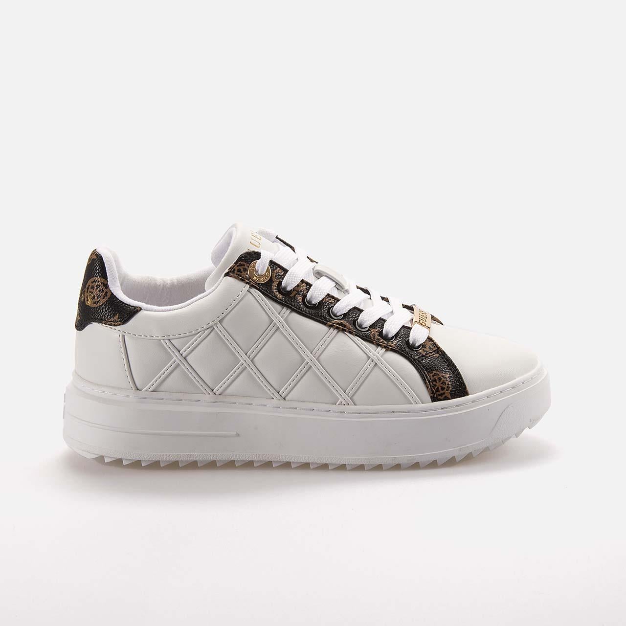 Guess Kadın Vegan Beyaz Spor & Sneaker Ayakkabı