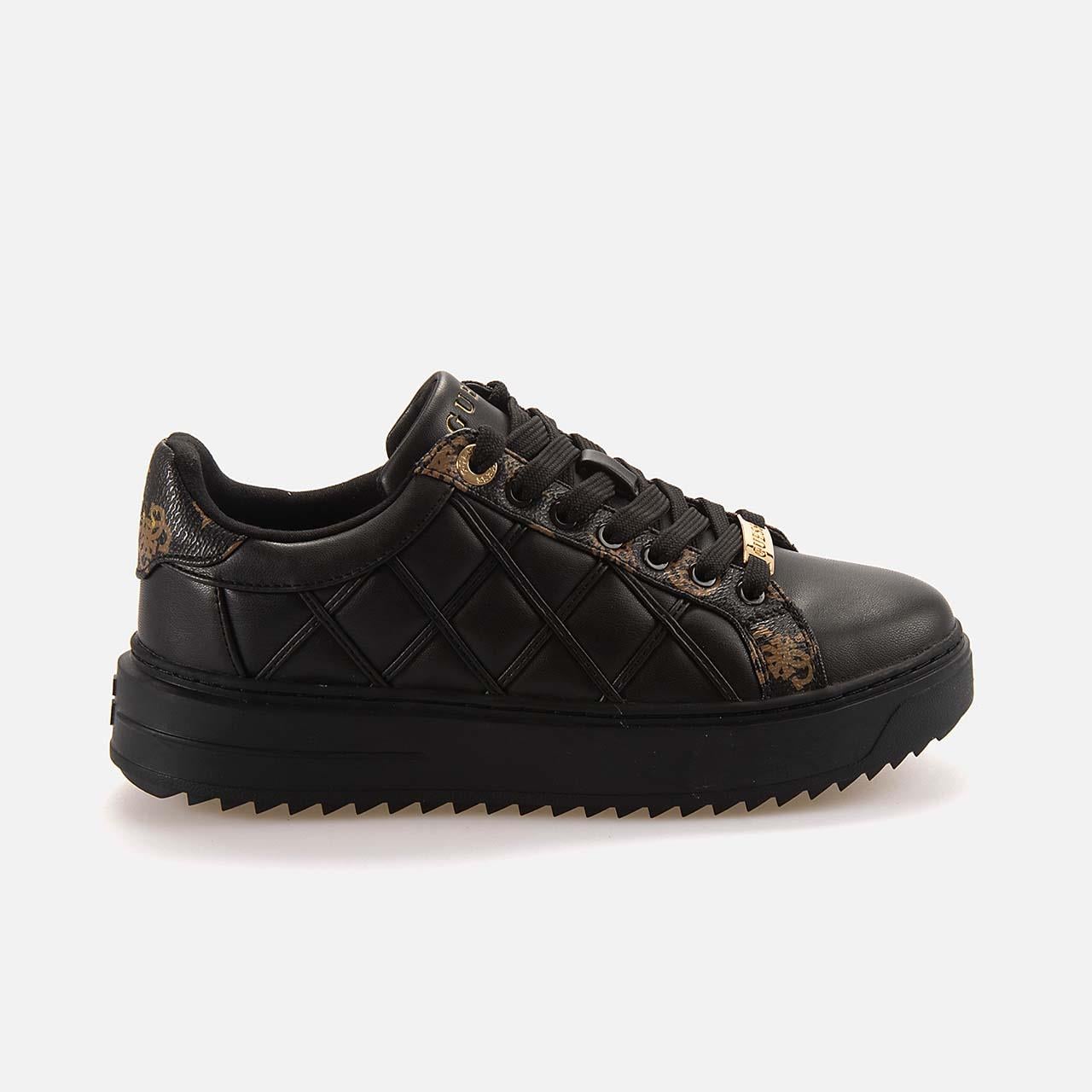 Guess Kadın Vegan Siyah Spor & Sneaker Ayakkabı