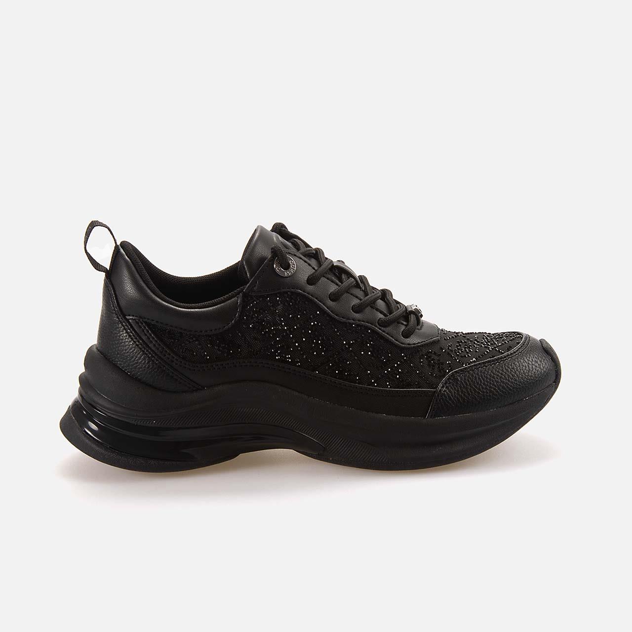 Guess Kadın Vegan Siyah Spor & Sneaker Ayakkabı