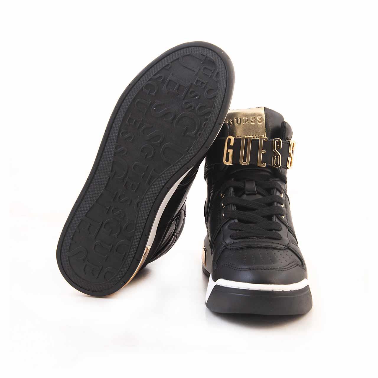 Guess Kadın Vegan Siyah Spor & Sneaker Ayakkabı