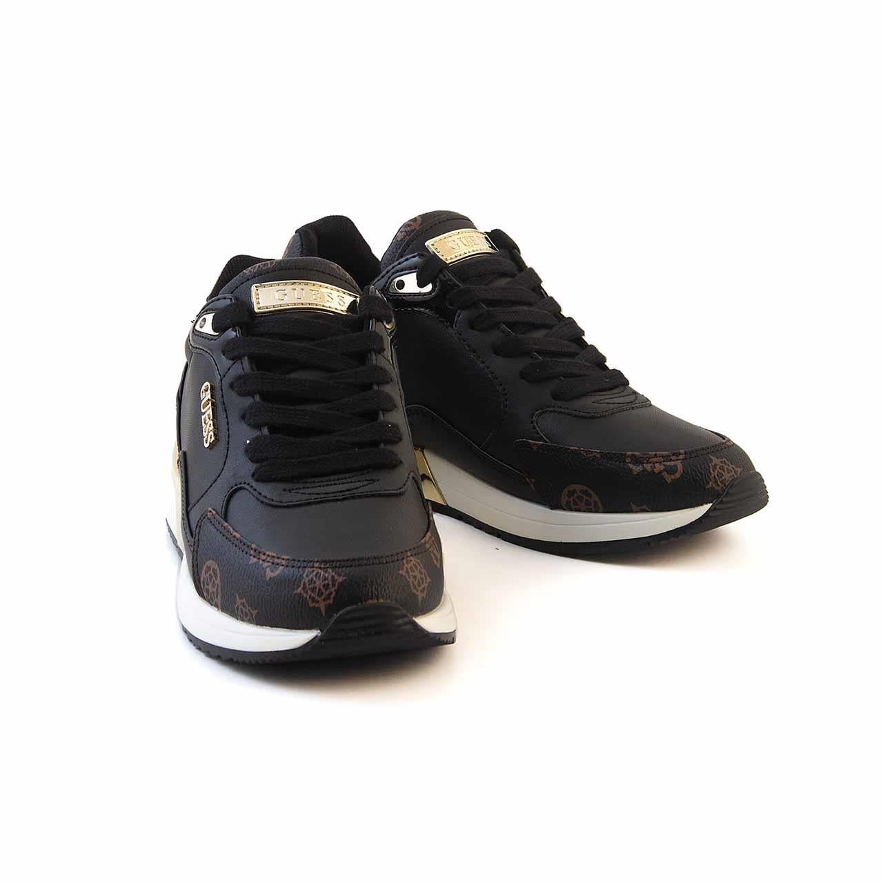 Guess Kadın Vegan Siyah Spor & Sneaker Ayakkabı