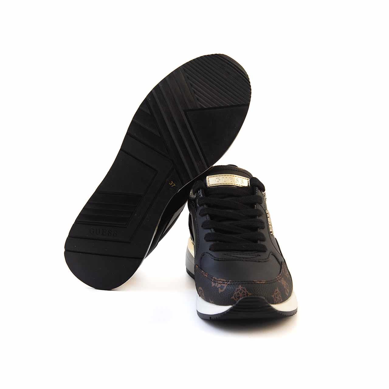 Guess Kadın Vegan Siyah Spor & Sneaker Ayakkabı