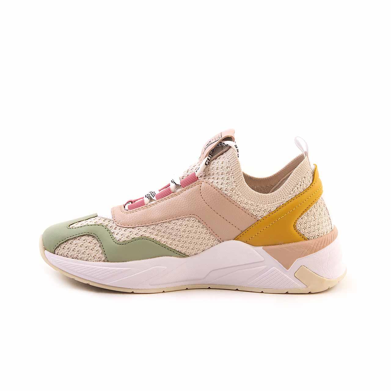 Guess Kadın Vegan Krem Spor & Sneaker Ayakkabı