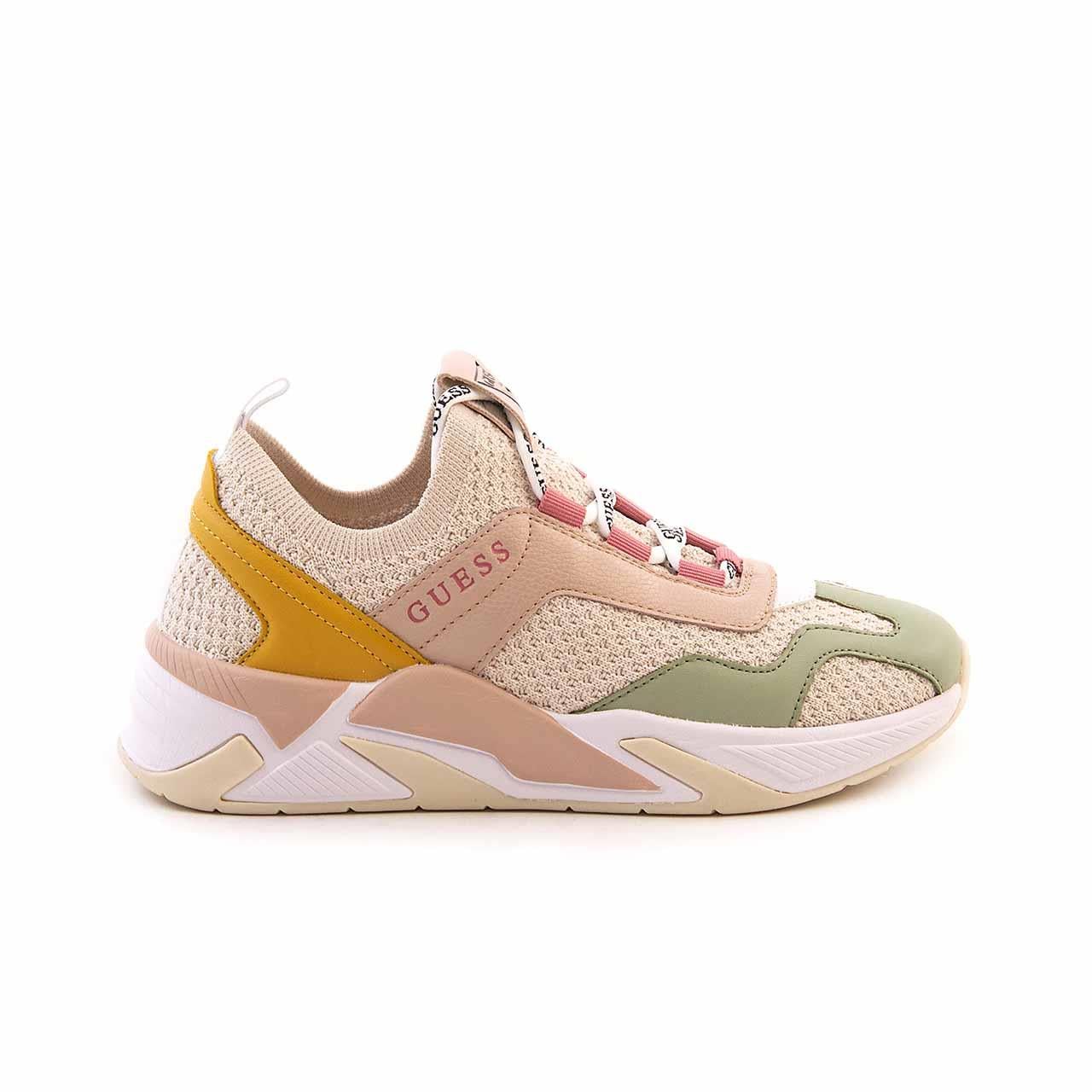 Guess Kadın Vegan Krem Spor & Sneaker Ayakkabı