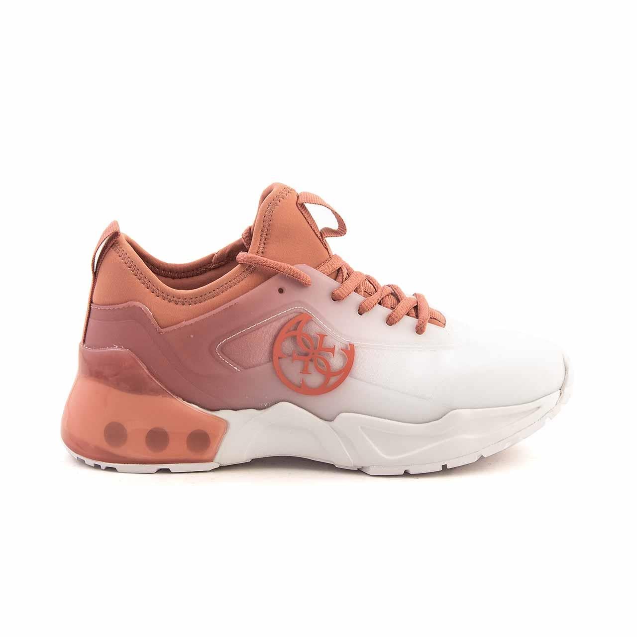 Guess Kadın Vegan Kauçuk Taban Beyaz Spor & Sneaker Ayakkabı