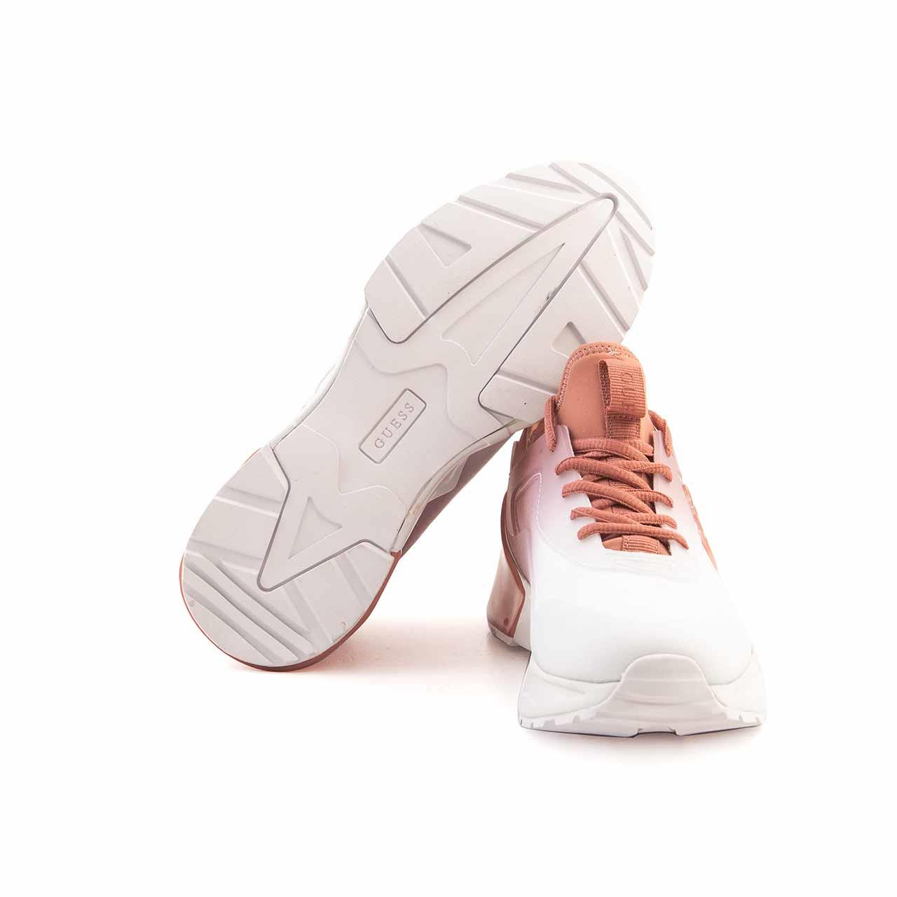 Guess Kadın Vegan Kauçuk Taban Beyaz Spor & Sneaker Ayakkabı