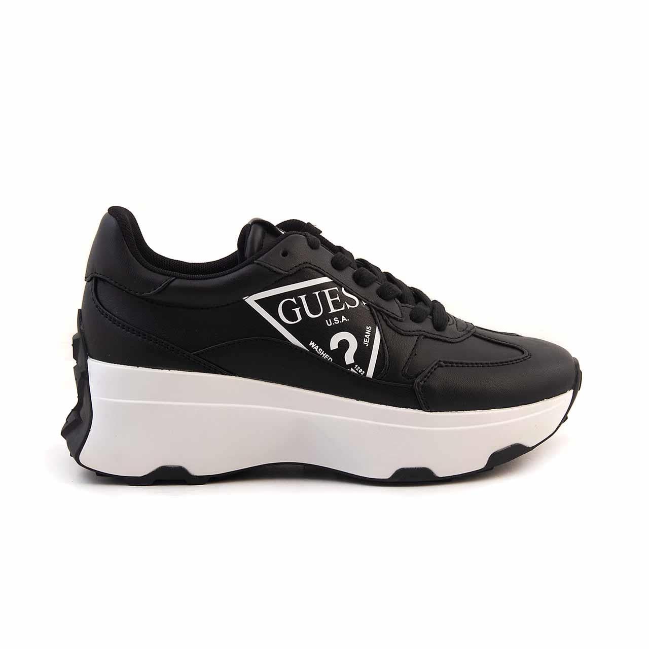 Guess Kadın Vegan Siyah Spor & Sneaker Ayakkabı